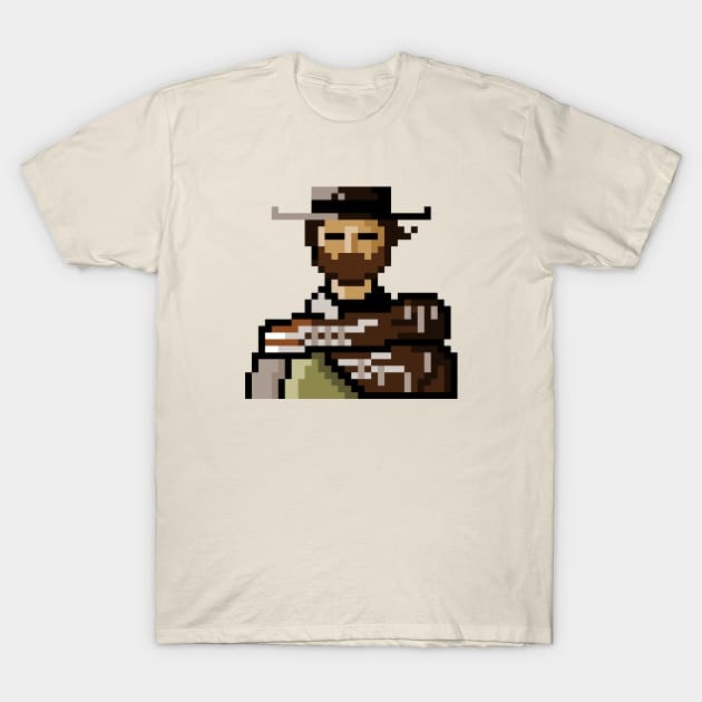 Pixel western art T-Shirt by kokero